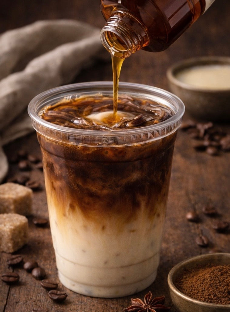 EMERALD GARDEN Vanilla Syrup – Premium Vanilla for Coffee & Drinks