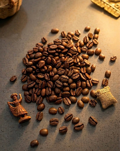 EMERALD GARDEN Colombia Decaf  Single Origin Whole Bean - Smooth & Clean