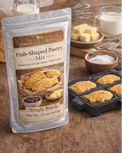 EMERALD GARDEN Fish-Shaped Pastry Mix (Korean Taiyaki Mix)